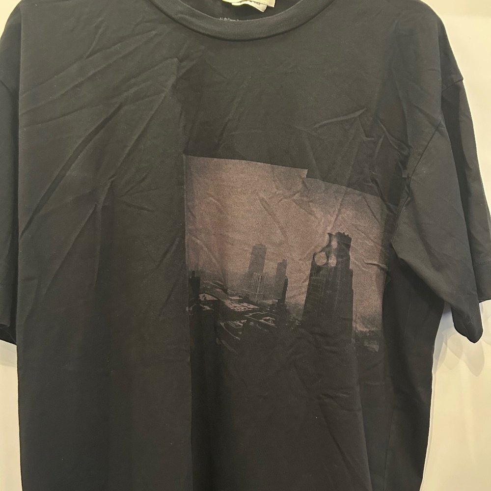 ALYX black t shirt cityscape XXL